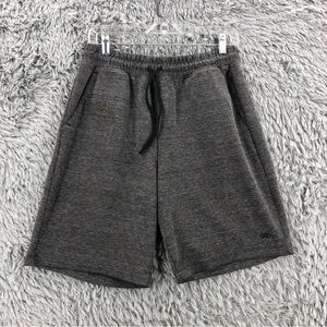 Legend Shorts Mens Size Medium Gray Athletic Drawstring Waist Pockets